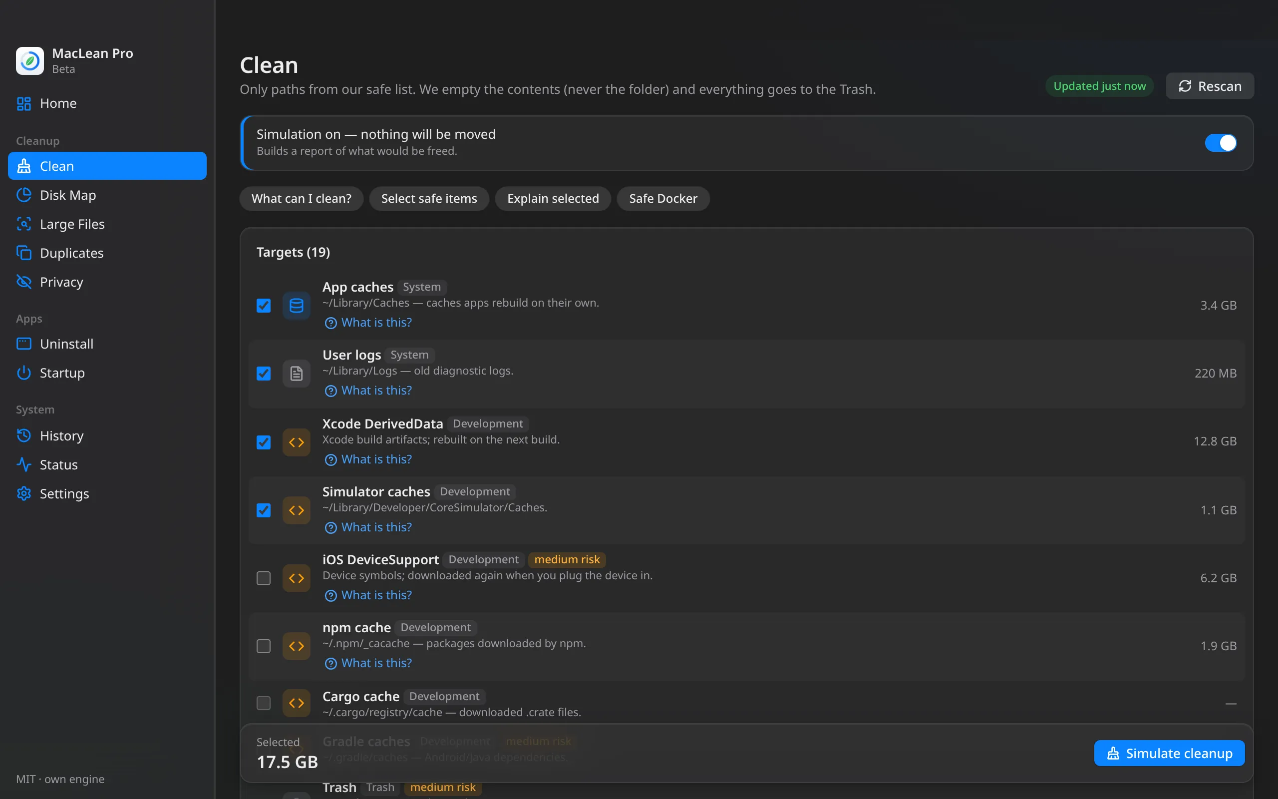 MacLean Pro — Clean